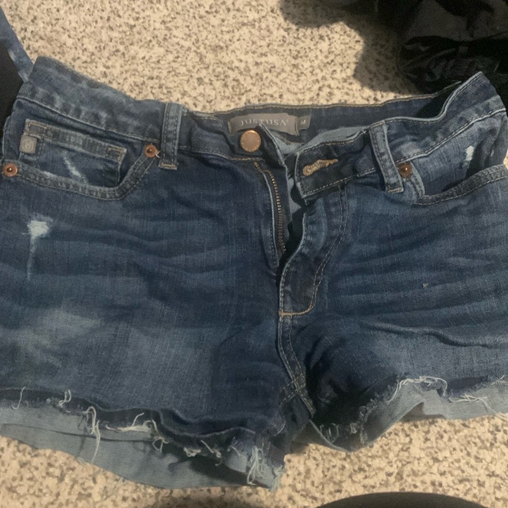 Jean shorts size medium